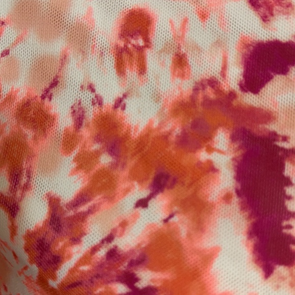 🏊♂️ NET Swim Top in bright multicolor tie-dye. - Picture 6 of 6